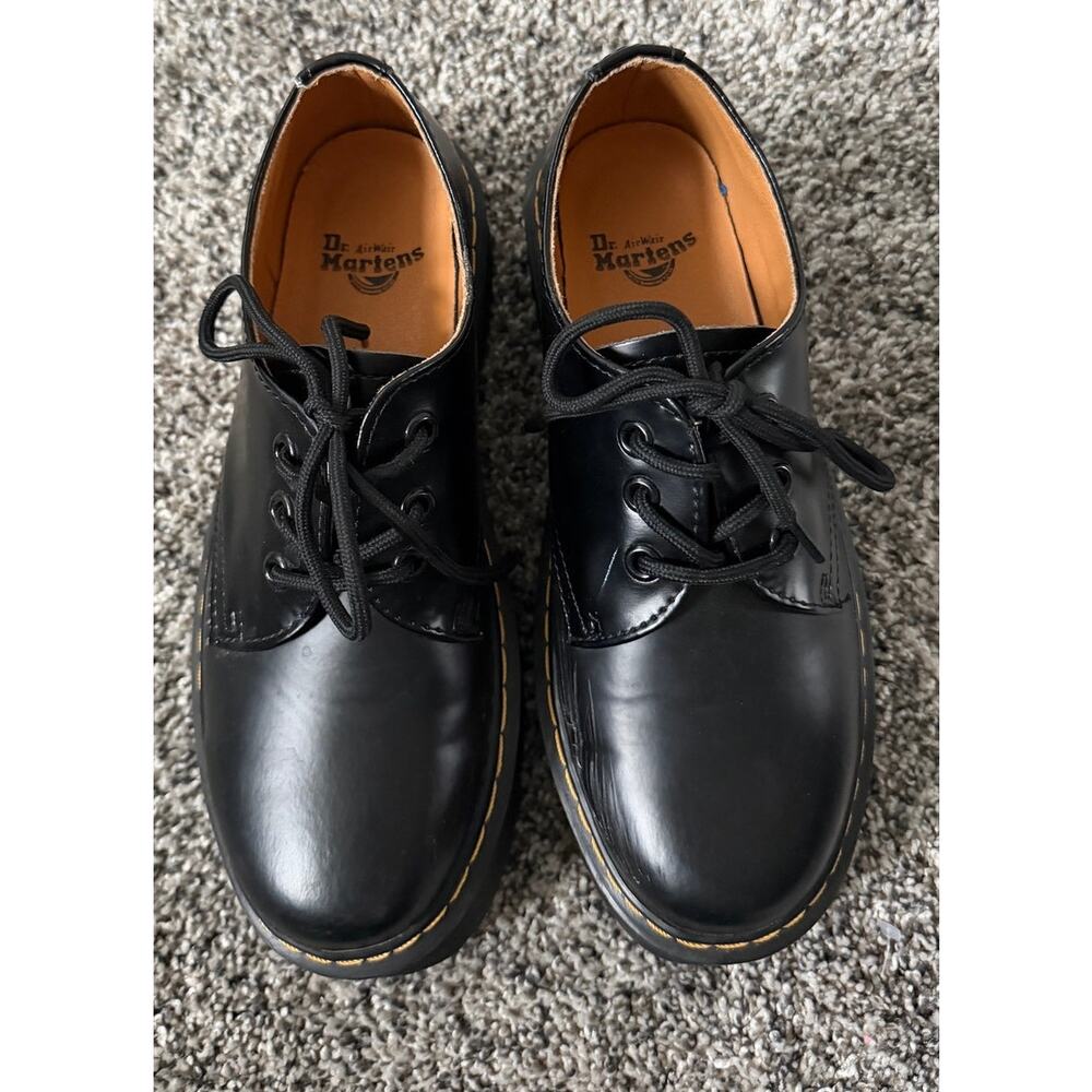 Dr. Martens 1461 Quad Retro Platform shoes women's size 7.5 - Picture 7 of 9